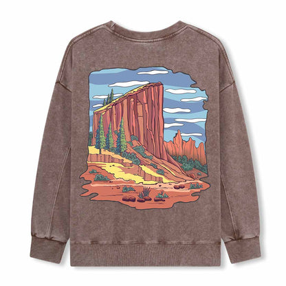 Zion National Park Washed Sweatshirt