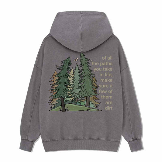 Path Of Life Washed Hoodie