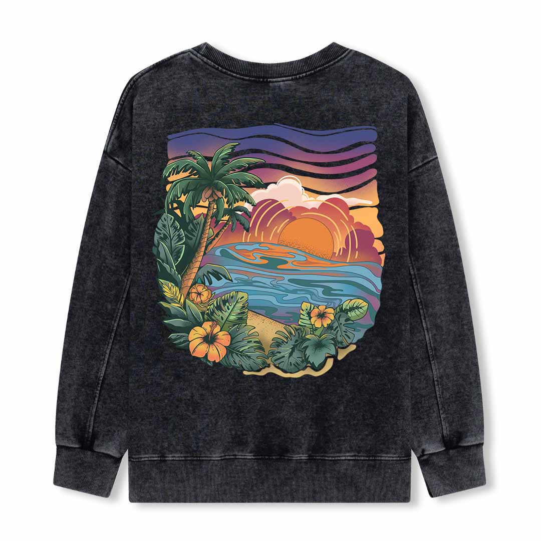 Golden Beach Washed Sweatshirt