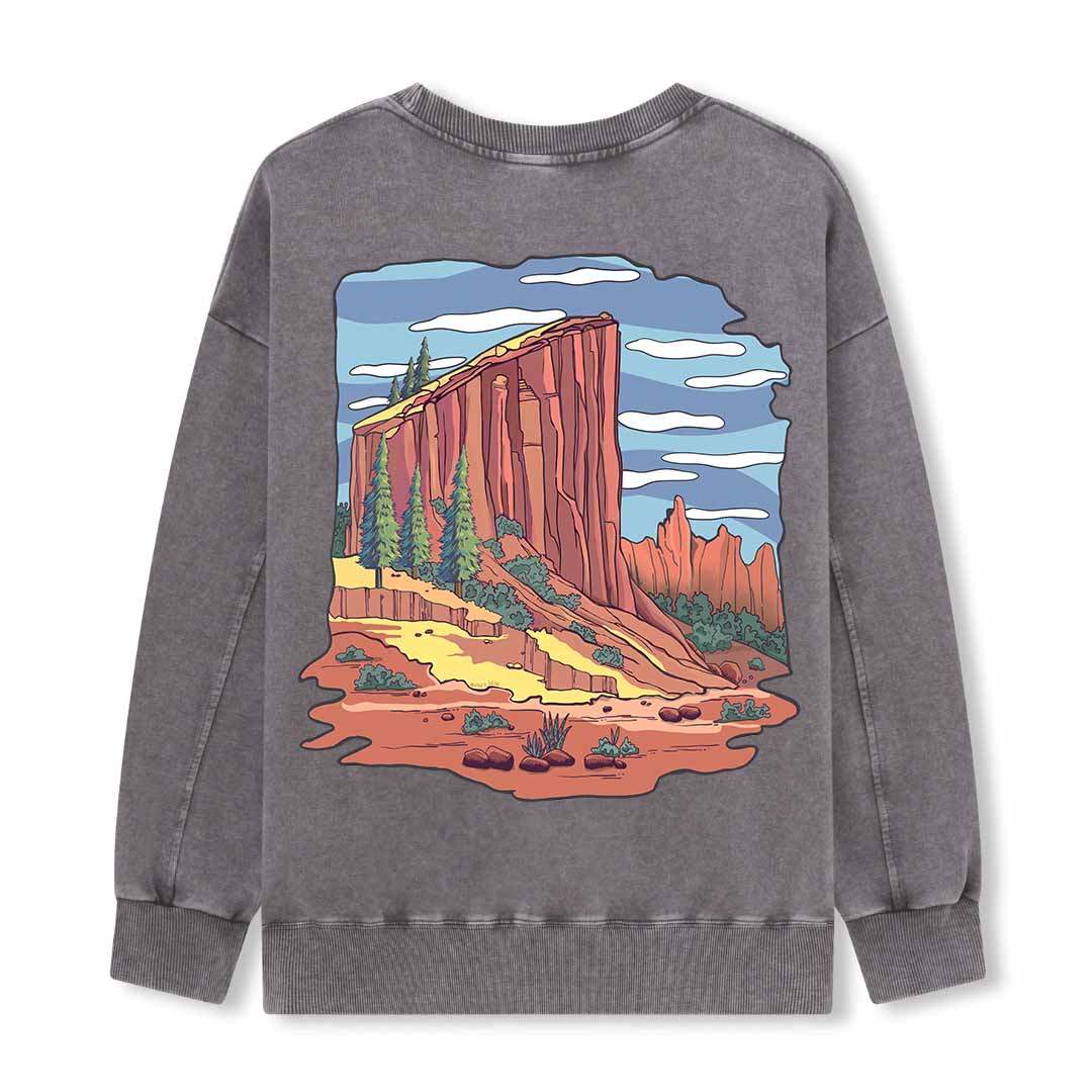 Zion National Park Washed Sweatshirt