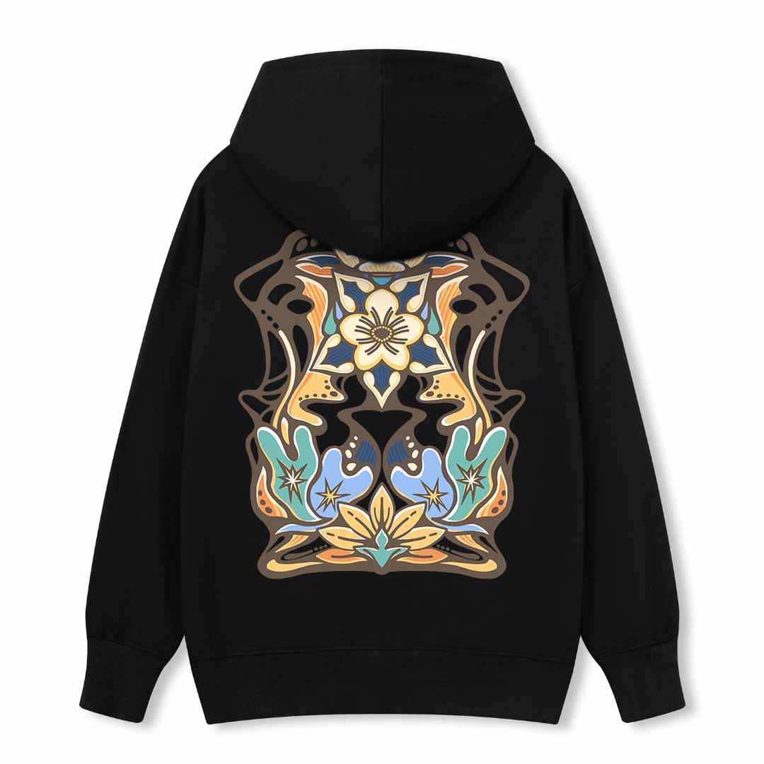 Aquilegia Formosa Back-printed Hoodie