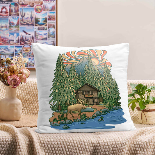 Freeleaf Vicissitudes Of Time Short Plush Cushion Pillow