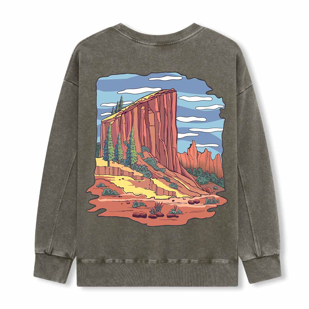 Zion National Park Washed Sweatshirt