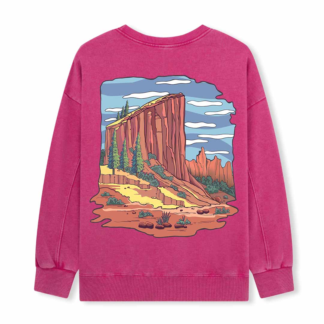 Zion National Park Washed Sweatshirt