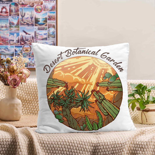 Freeleaf Desert Park Short Plush Cushion Pillow