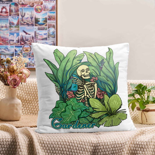 Freeleaf Gardener Short Plush Cushion Pillow