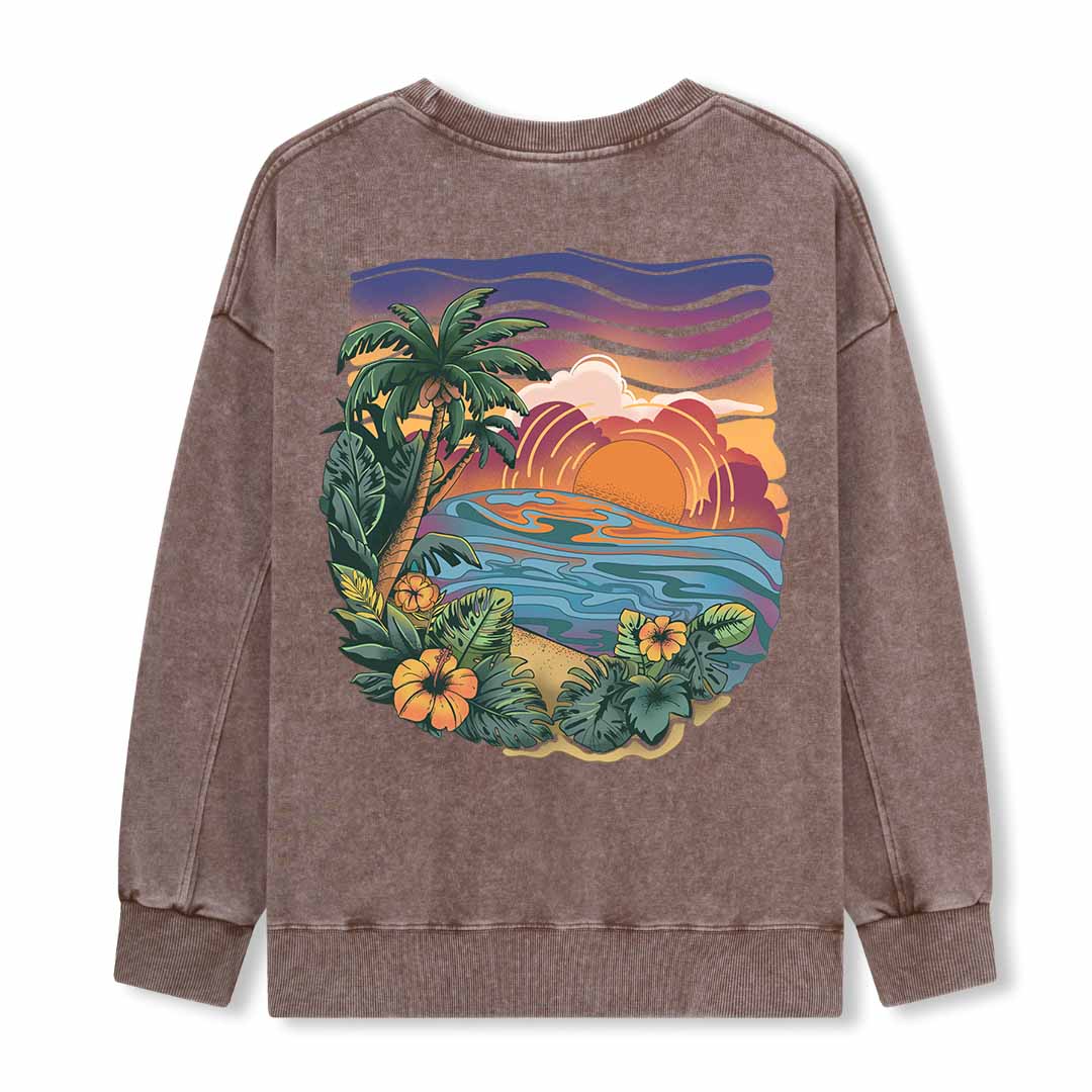 Golden Beach Washed Sweatshirt