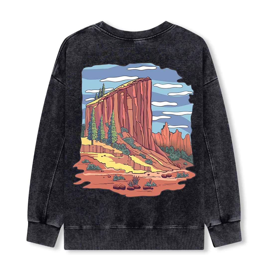 Zion National Park Washed Sweatshirt