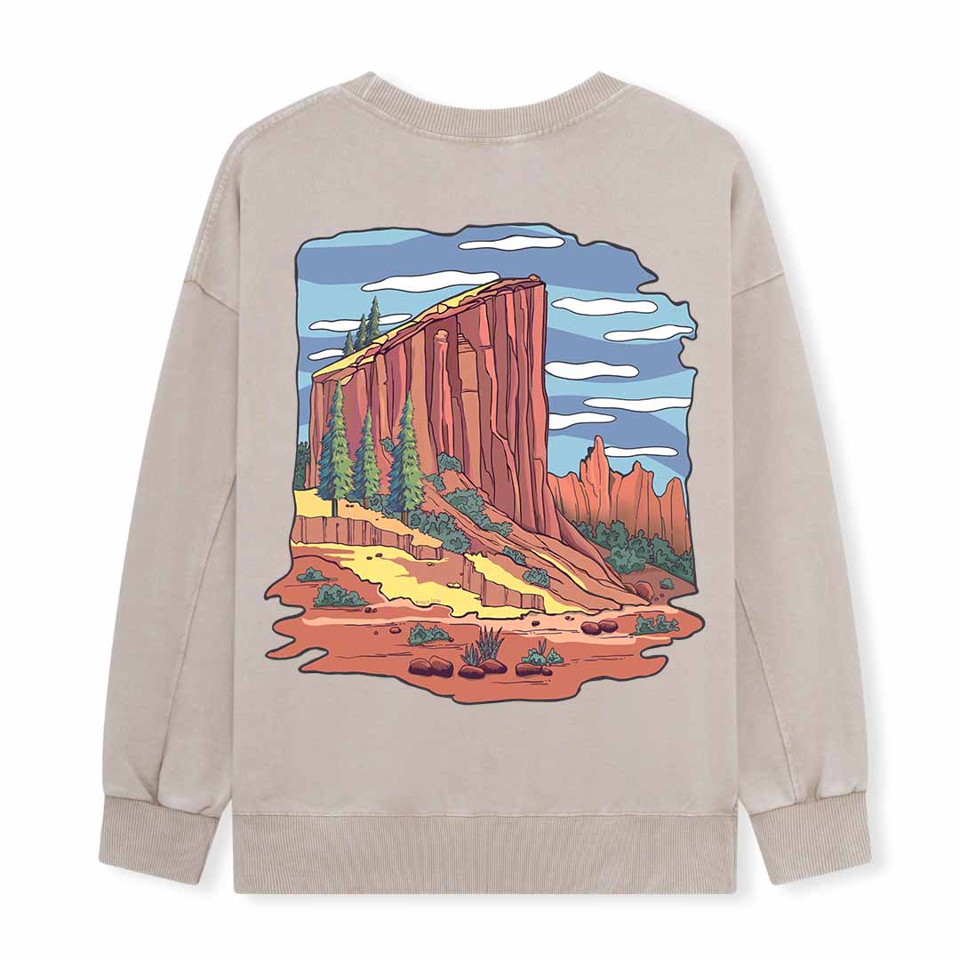 Zion National Park Washed Sweatshirt