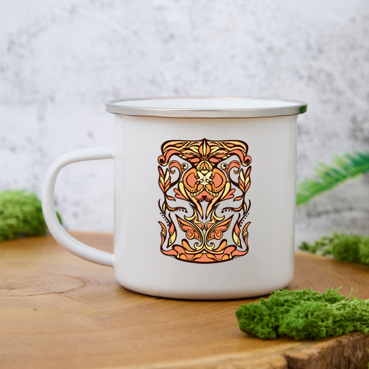 Freeleaf Golden Glow Enamel Mug