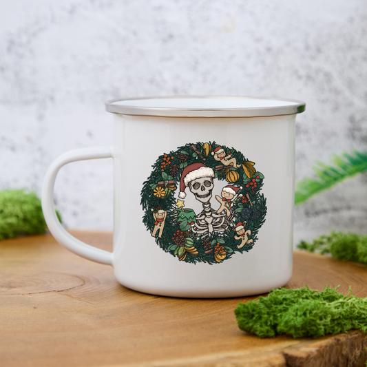 Freeleaf Go Dancing Now Enamel Mug