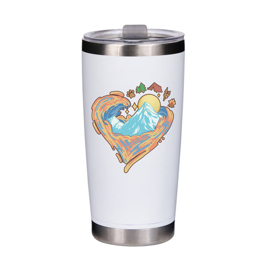 Freeleaf Heart of Wilderness Camping?Tumbler