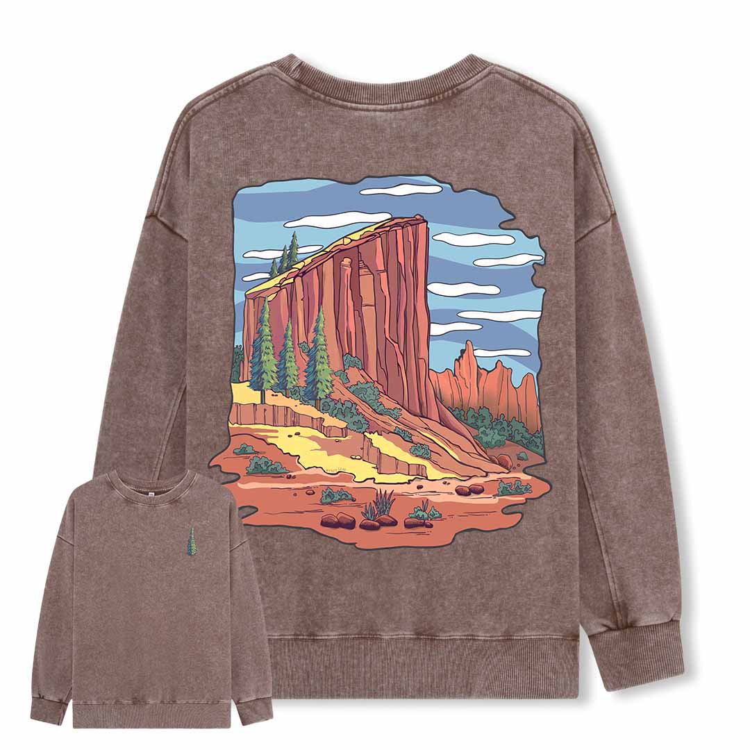 Zion National Park Washed Sweatshirt