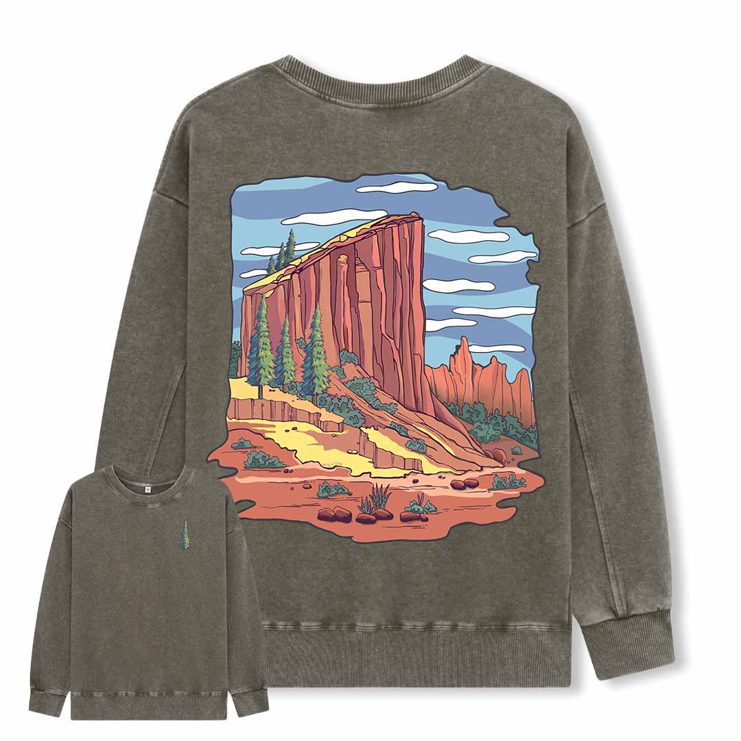 Zion National Park Washed Sweatshirt