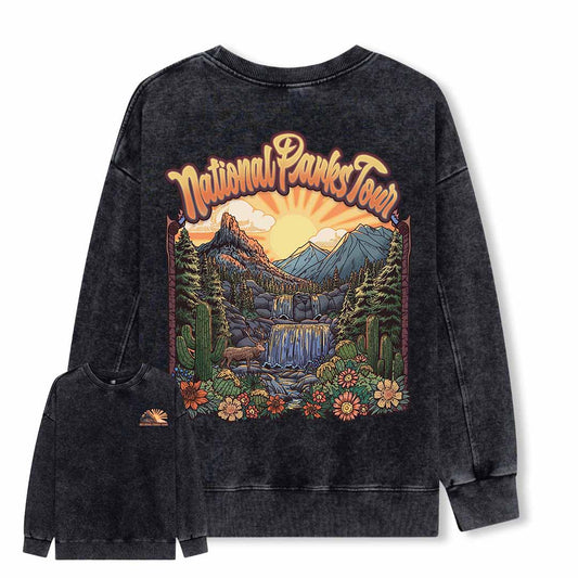 National Parks Tour Washed Sweatshirt