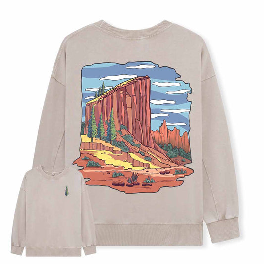 Zion National Park Washed Sweatshirt