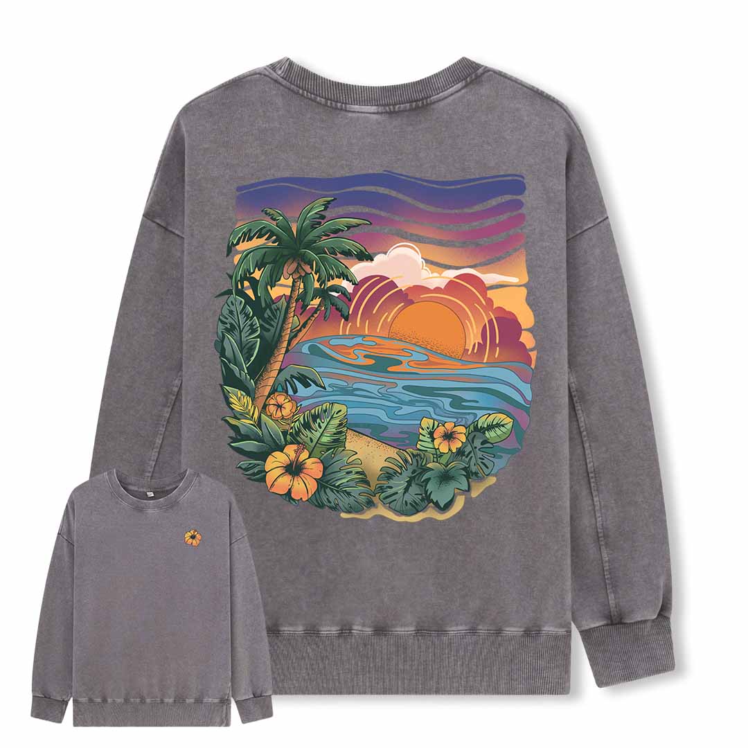 Golden Beach Washed Sweatshirt