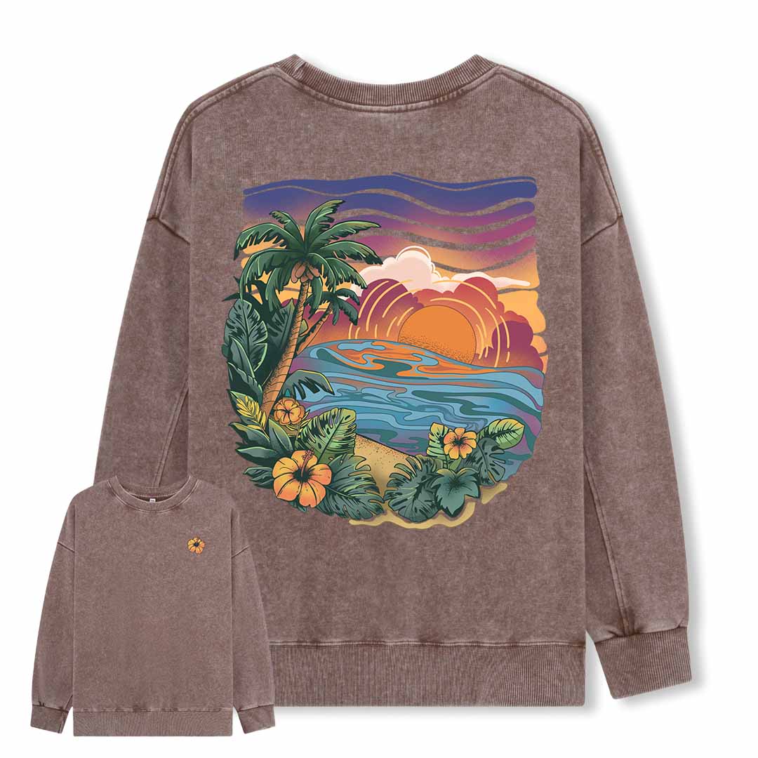 Golden Beach Washed Sweatshirt