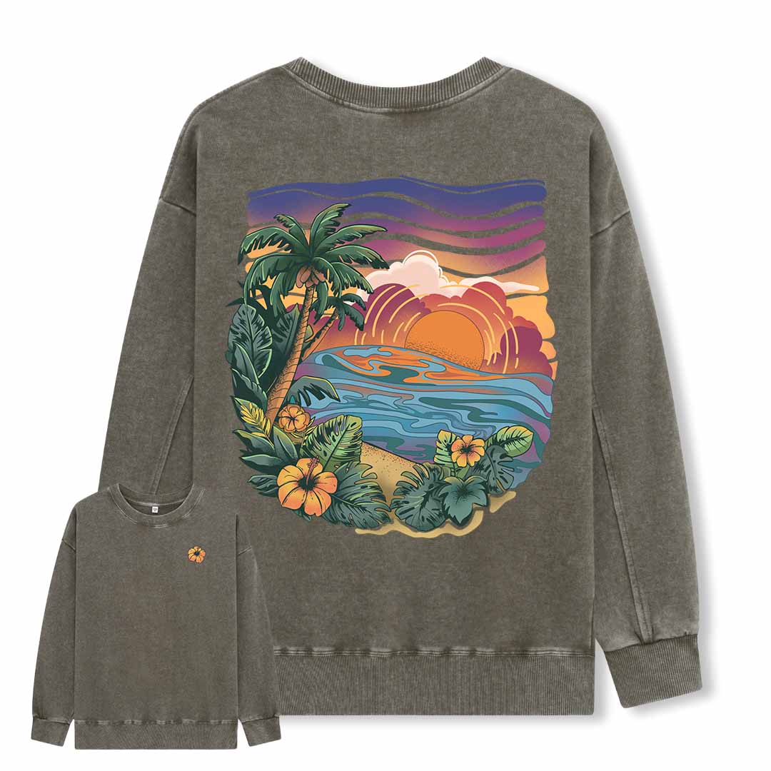 Golden Beach Washed Sweatshirt