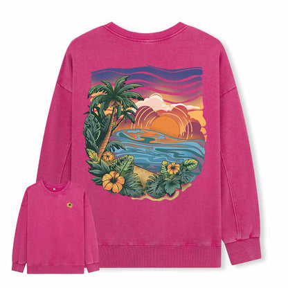 Golden Beach Washed Sweatshirt