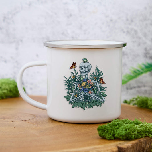 Freeleaf Rebirth in Bloom Enamel Mug