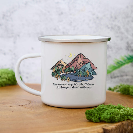 Freeleaf Pathway to the  Universe Enamel Mug