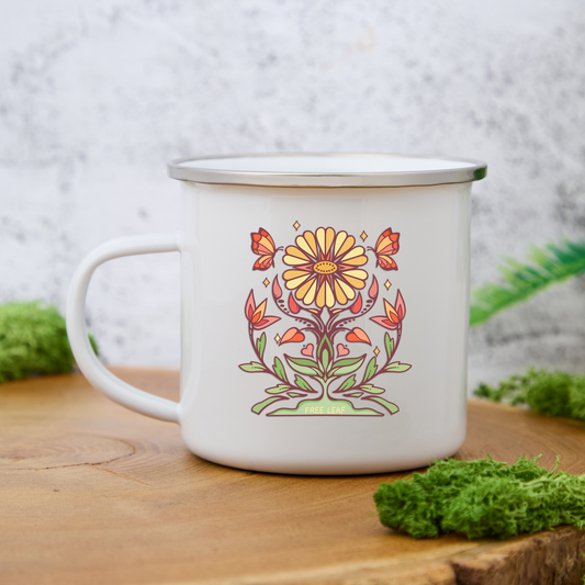 Freeleaf Elf Viligis Enamel Mug