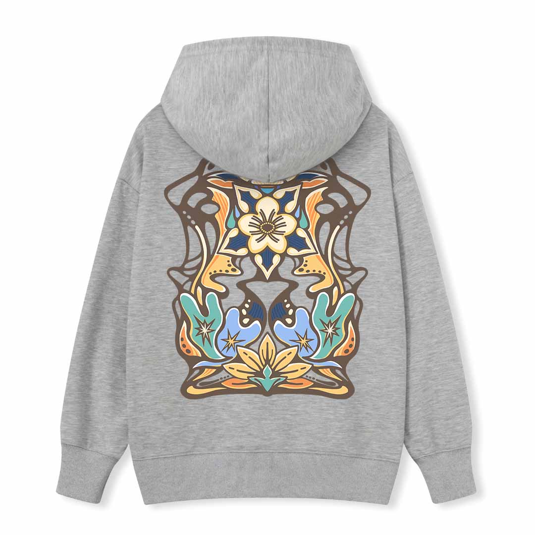 Aquilegia Formosa Back-printed Hoodie