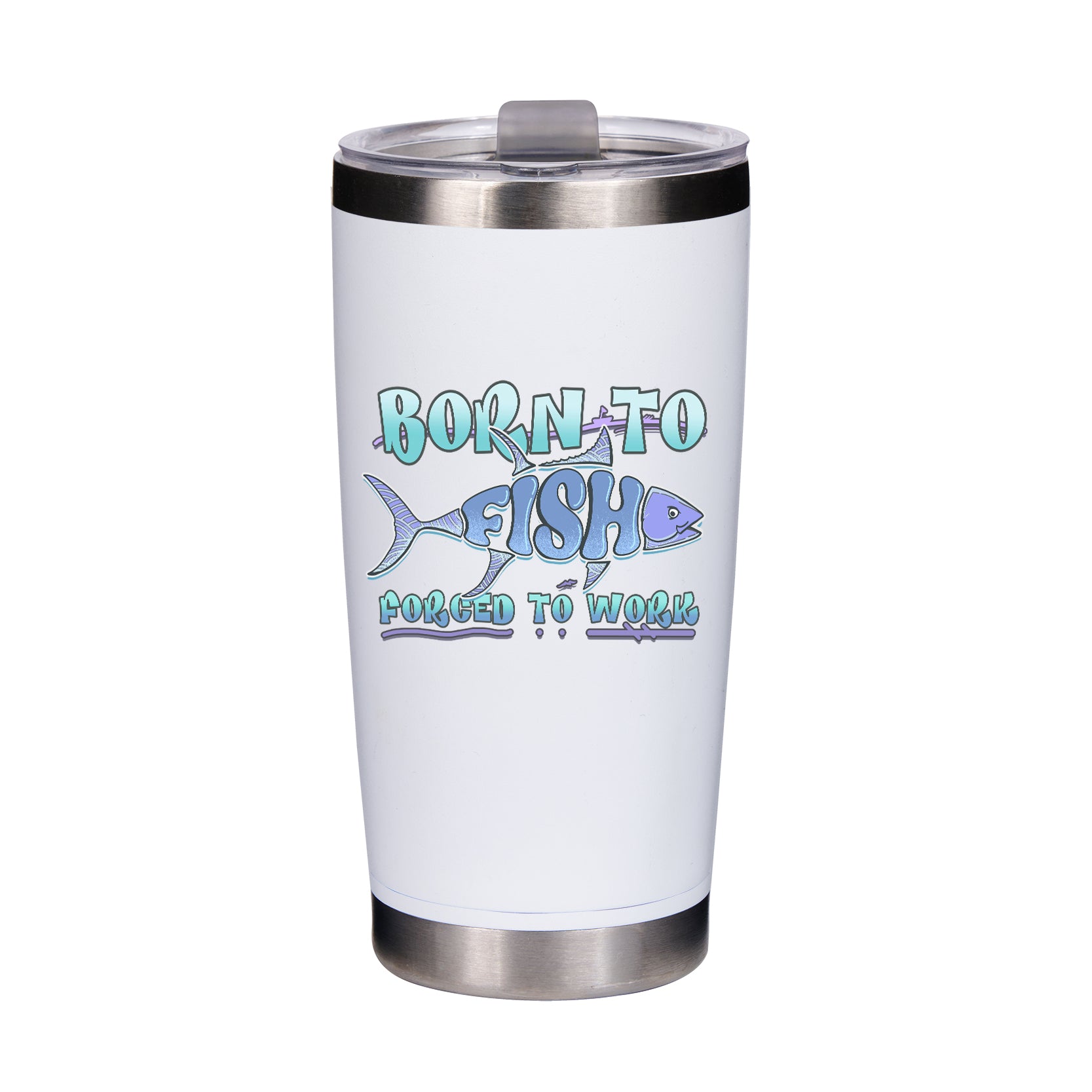 Freeleaf Born To Fish Tumbler