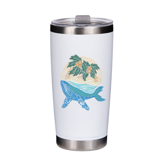 Freeleaf Striated Whale Tumbler