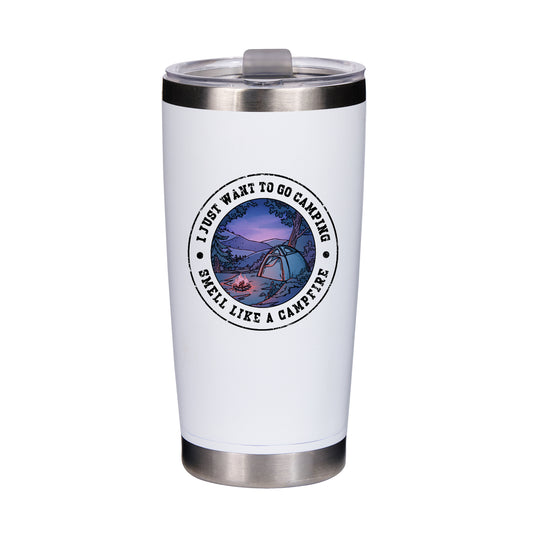 Freeleaf Just Want To Go Camping Tumbler