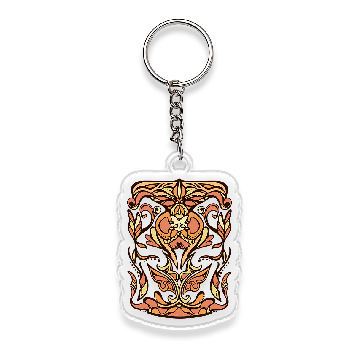 freeleaf-golden-glow-double-sided-acrylic-keychain