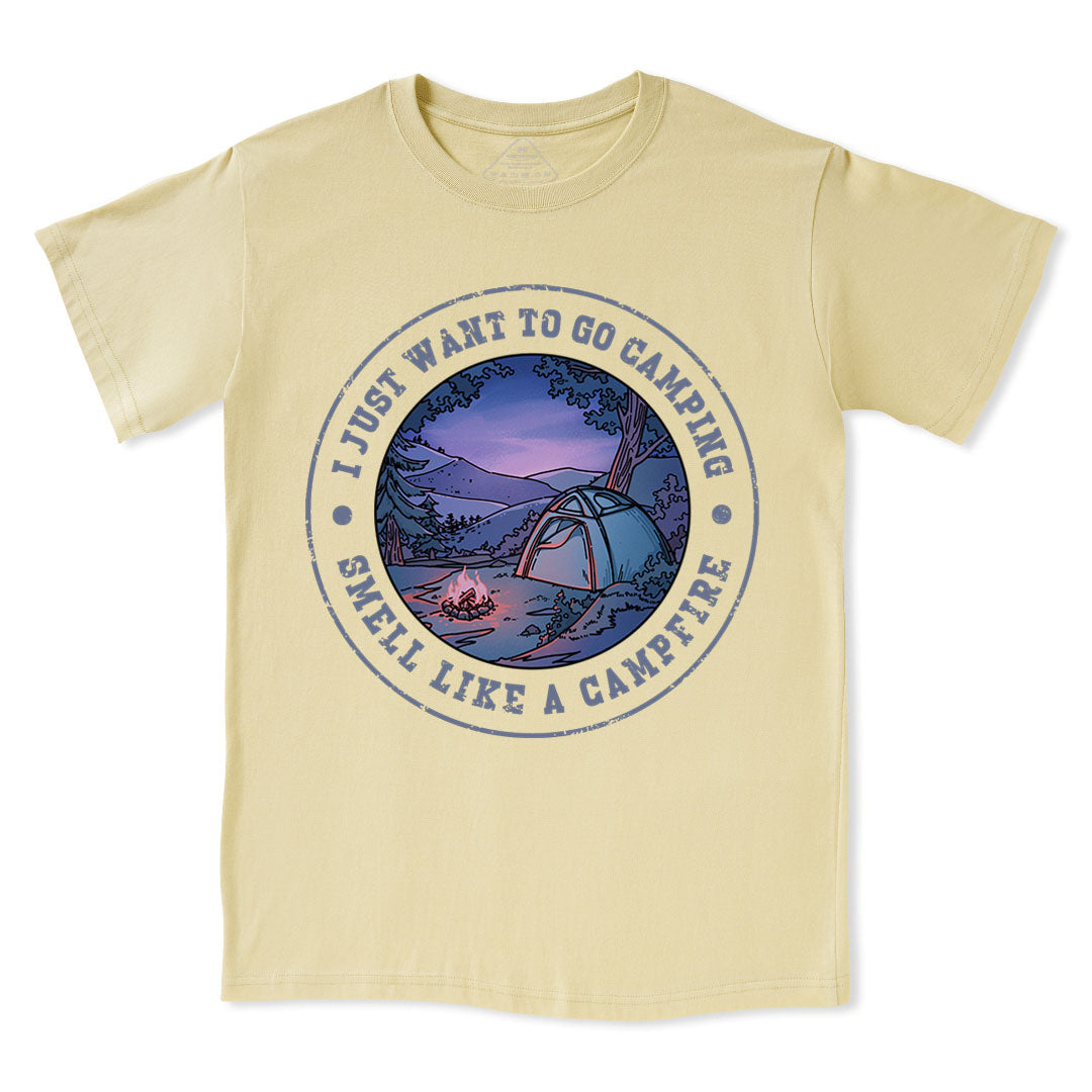 Just Want To Go Camping Tee