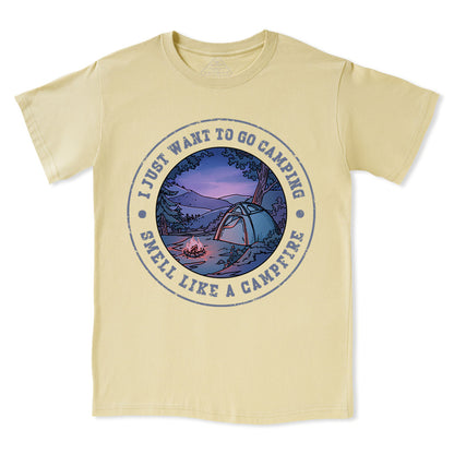 Just Want To Go Camping Tee