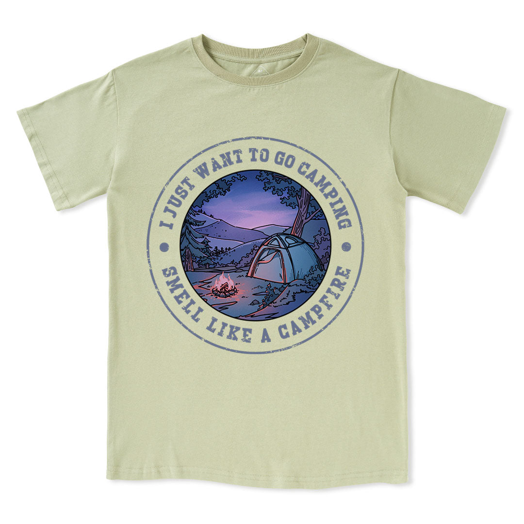 Just Want To Go Camping Tee