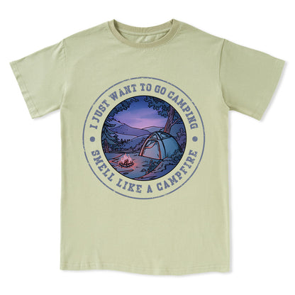 Just Want To Go Camping Tee