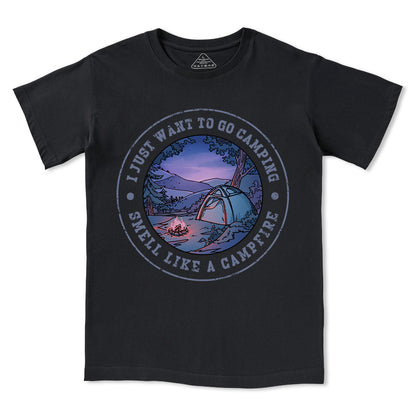 Just Want To Go Camping Tee