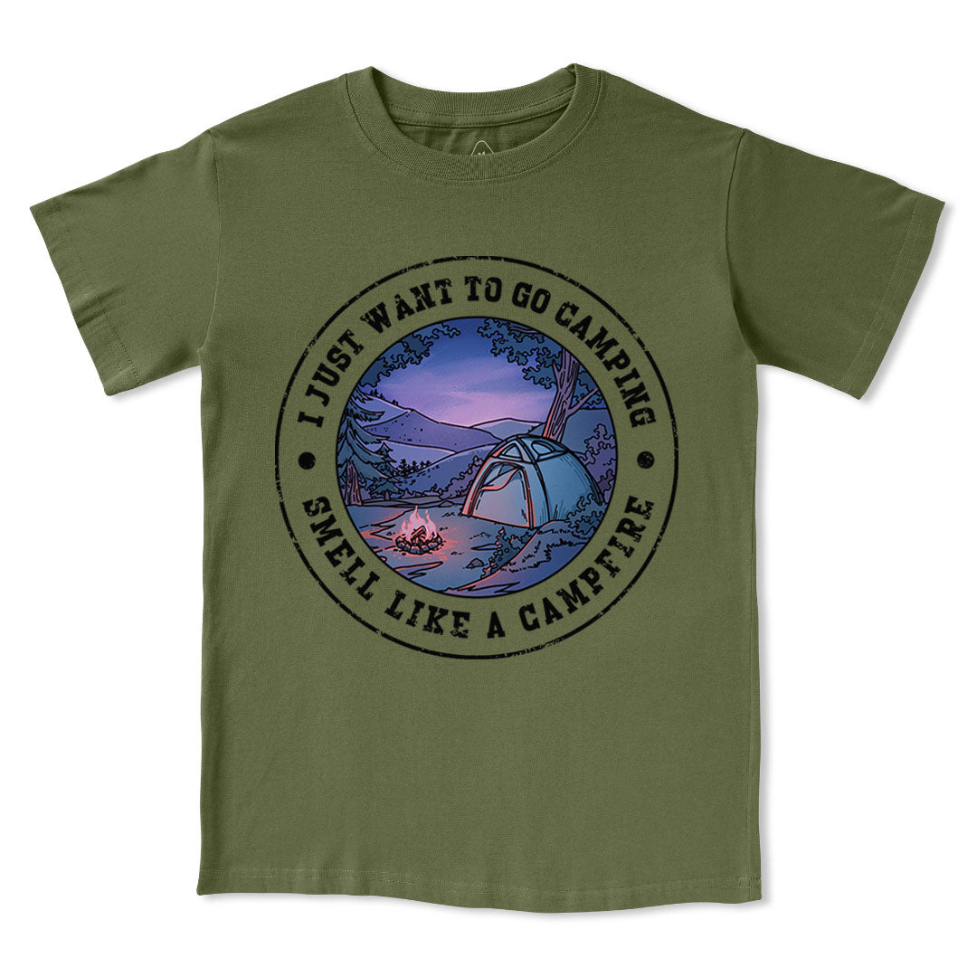 Just Want To Go Camping Tee