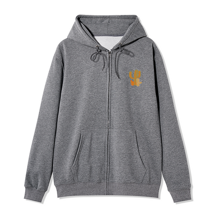 freeleafdesert-miracle-unisex-fleece-full-zip-hoodie