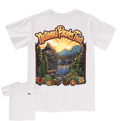 National Parks Tour V-neck Tee