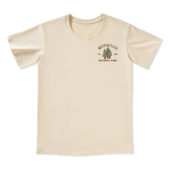 Elk Walk V-neck Tee