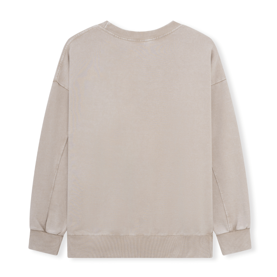 Golden Glow Washed Sweatshirt