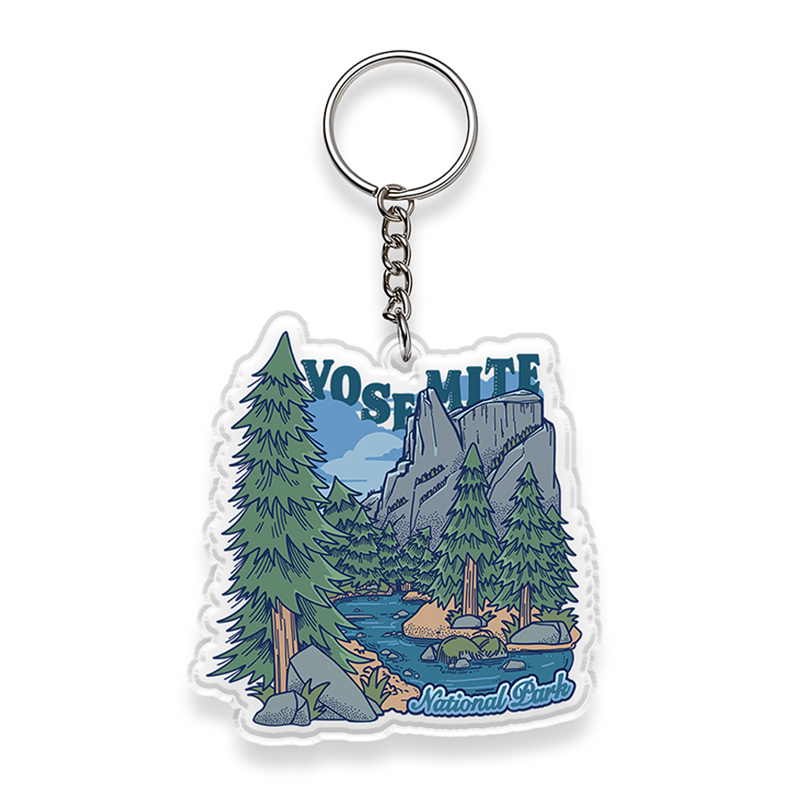 freeleaf-yosemite-national-park-double-sided-acrylic-keychain