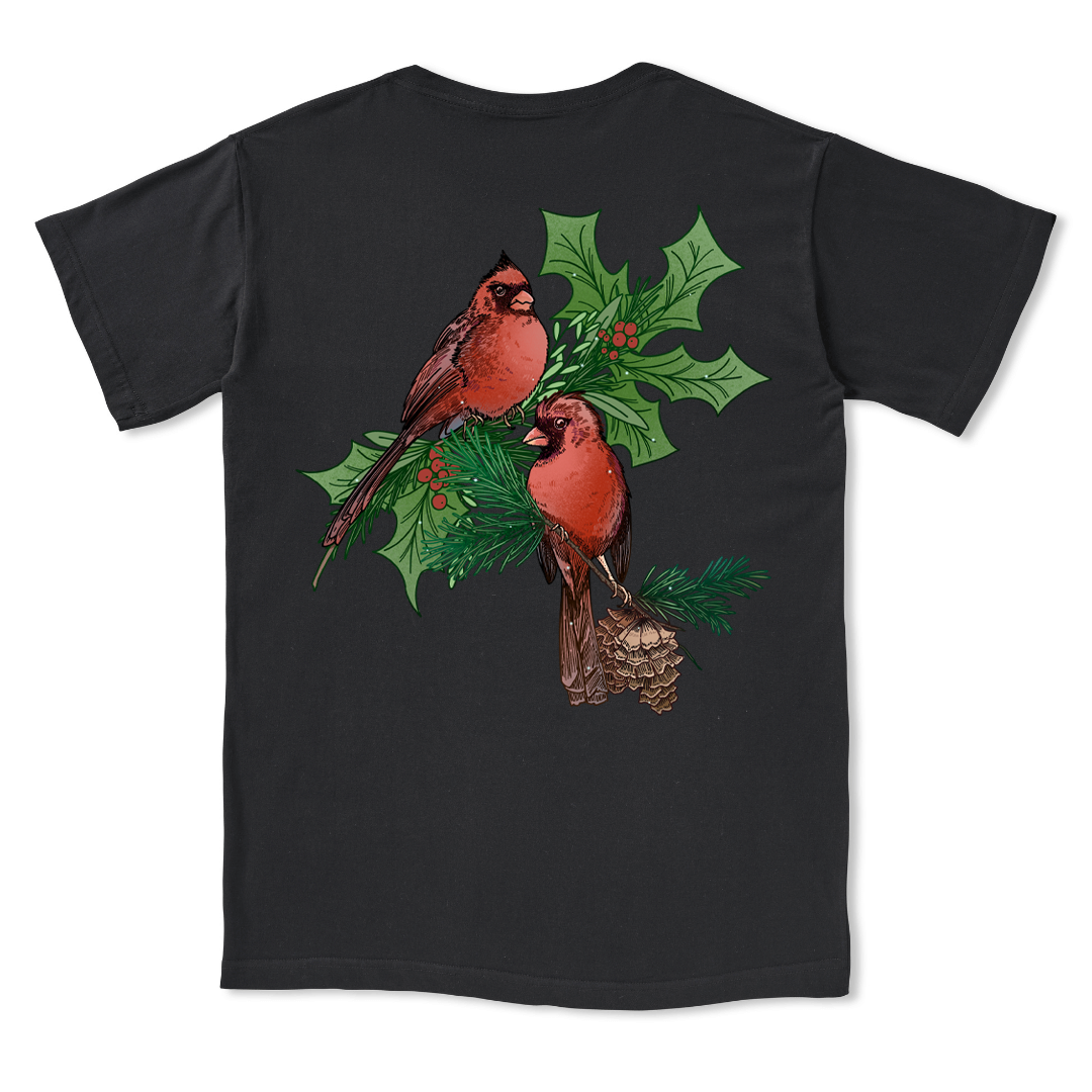 Christmas Cardinal Tee