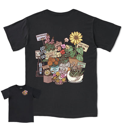 Freeleaf Flourishing Garden Nature Inspired Unisex Tee