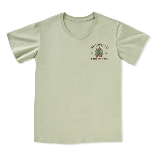 Elk Walk V-neck Tee