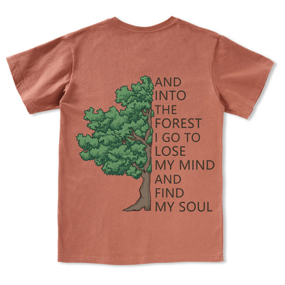 Freeleaf Into Forest And Find My Soul Tee