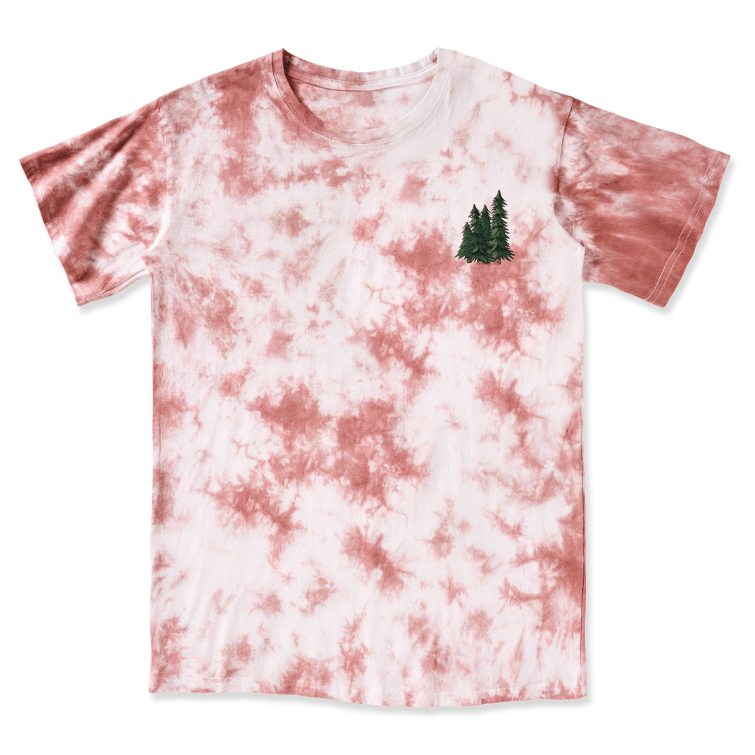 Adventure Awaits Tie Dye Tee