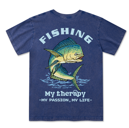 Freeleaf Mahi-Mahi Leap Unisex Washed Tee