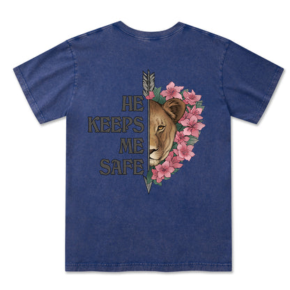 Freeleaf Wild at Heart Love Untamed Unisex Washed Tee